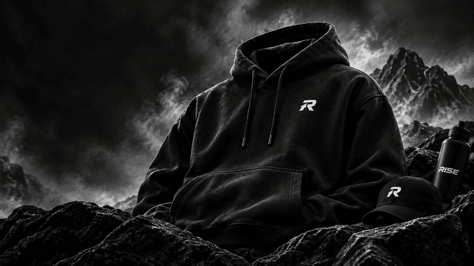 RISE performance clothing campaign