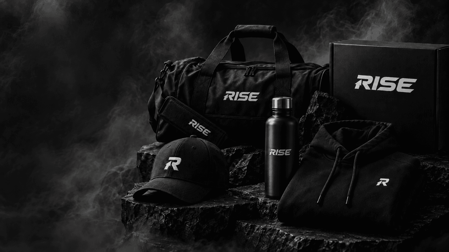 RISE performance clothing campaign