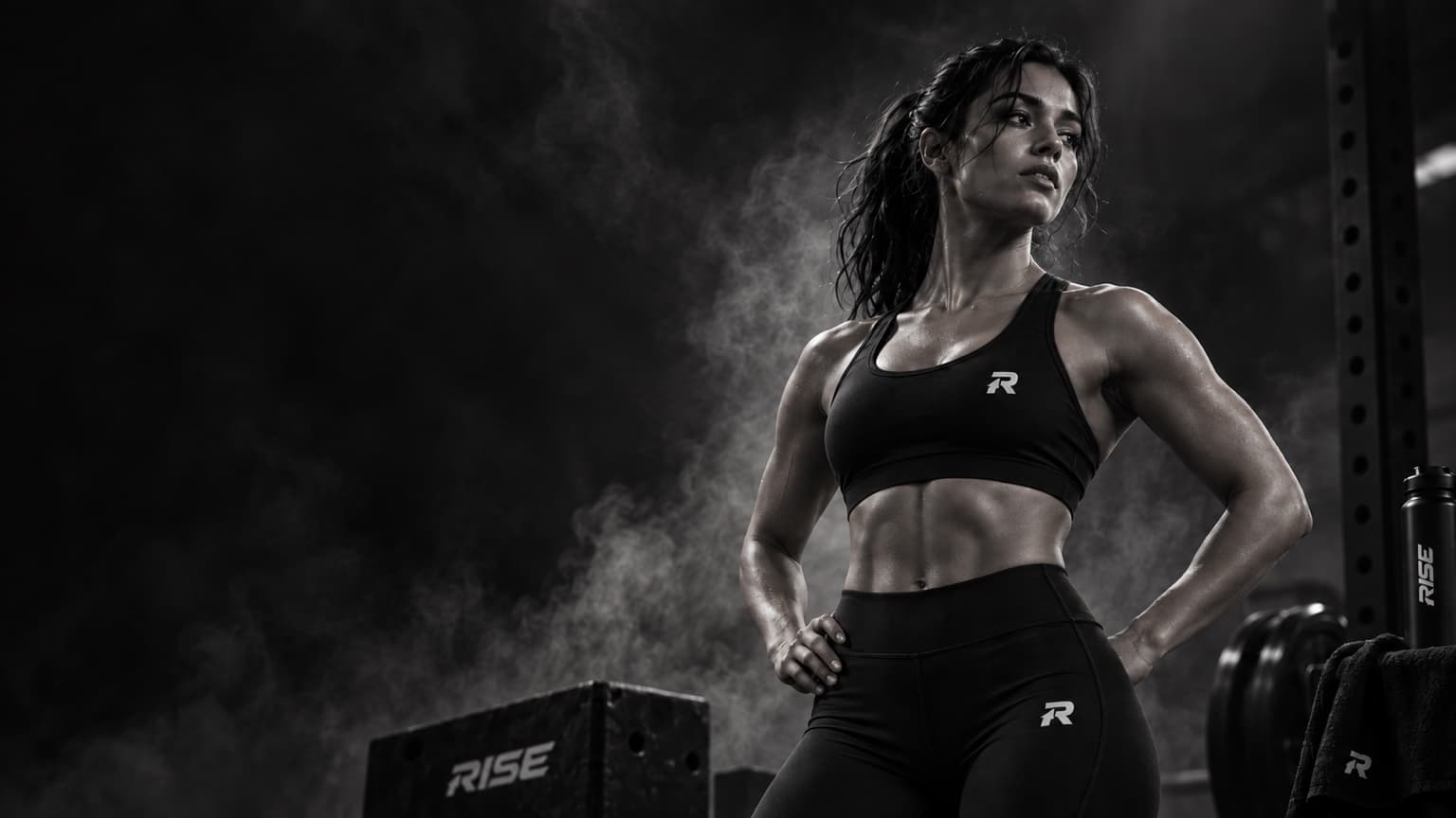 RISE performance clothing campaign